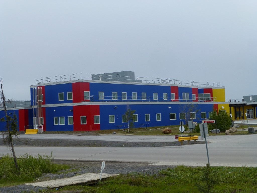 Teil des Krankenhauses