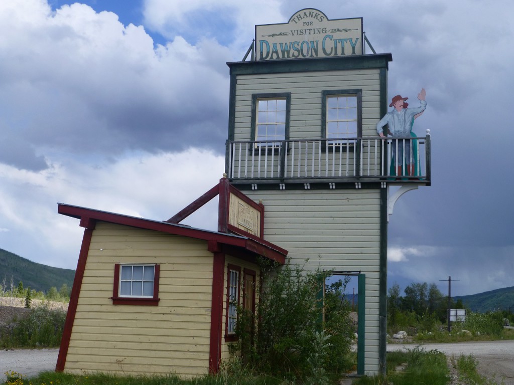 ...und nun der 1. Abschied von Dawson City!